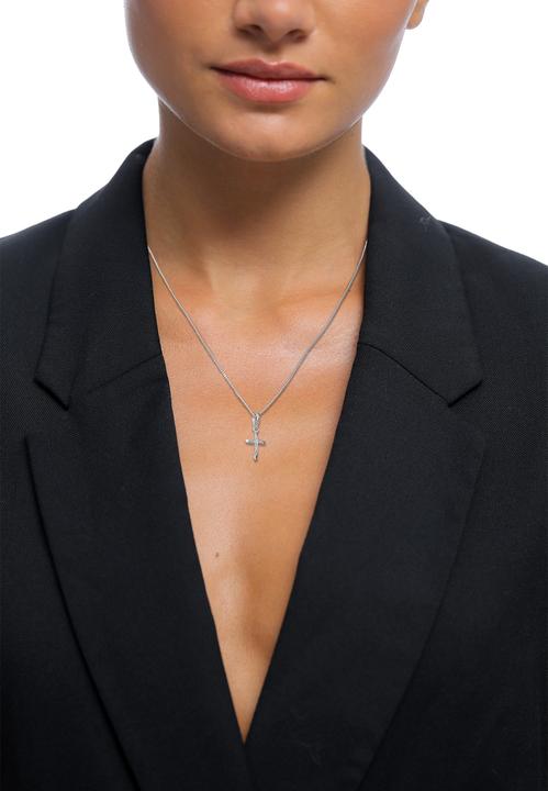Actual product image Elli mit Kreuz-Anhänger (Sterling Silver, 45 cm)