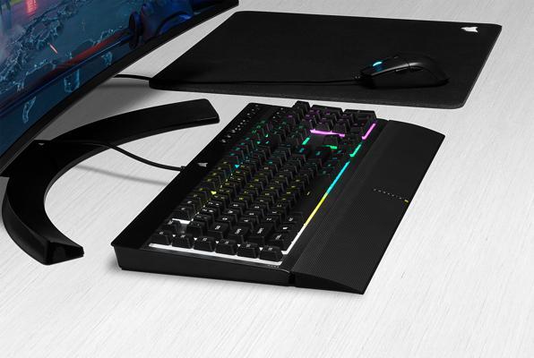 Image du produit Corsair K55 RGB Pro (US, Filaire)