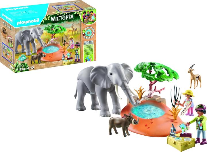 Actual product image Playmobil Wiltopia - A jaunt to the waterhole (71294, Playmobil Wiltopia)