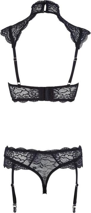 Immagine prodotto Cottelli Collection Set reggicalze con punta di fiore (80 C)