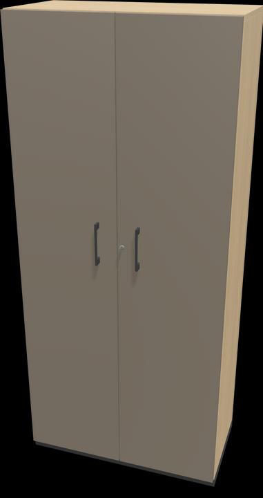 Image du produit Narbutas Choice Armoire à portes battantes (80 x 40 x 182 cm)