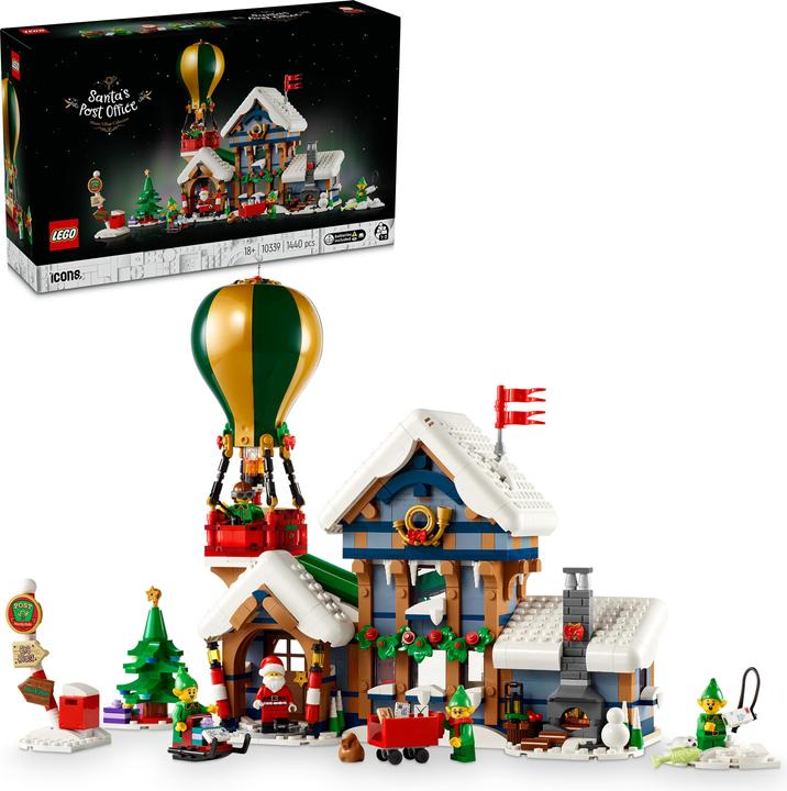 Image du produit LEGO Bureau de poste du Père Noël (10339, LEGO Icons, LEGO difficiles à trouver)