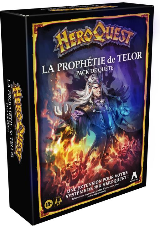 Image du produit Hasbro Gaming Pack Aventure HeroQuest La Prophétie de Telor, jeu de base HeroQuest requis (Français)