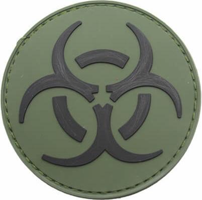 Actual product image Pitchfork Biohazard Patch