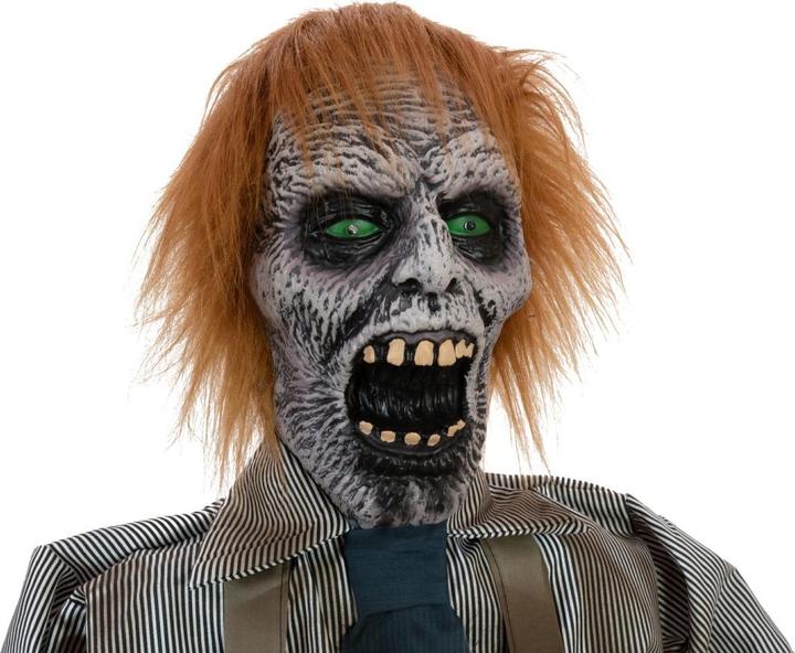 Immagine prodotto Europalms Figura di Halloween zombie con motosega, animata, 170 cm
