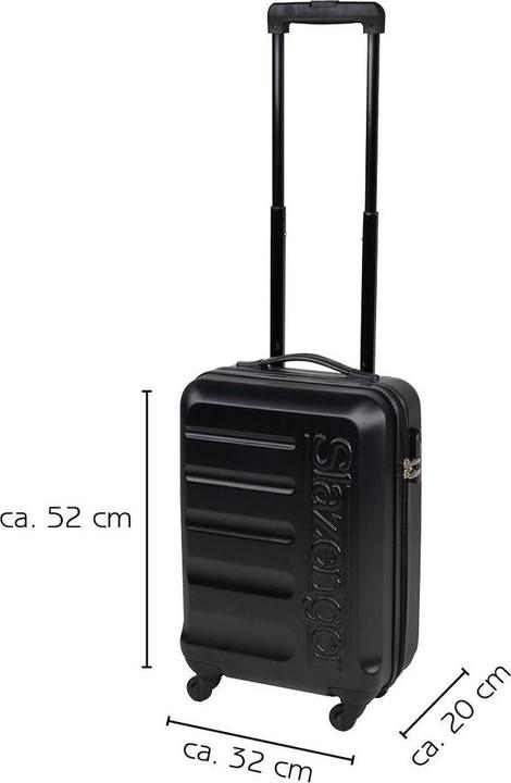 Image du produit Slazenger Kit de trolley 18/22/26" ABS 3pcs (Bagage à main (jusqu'à 50l), M (50 - 90l), L (90 - 115l))