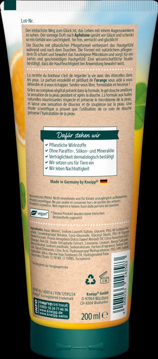 Immagine prodotto Kneipp Aroma Care Shower Essere libero. pazzo... (200 ml)