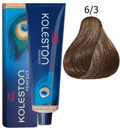 Actual product image Wella Koleston Perfect Me+ Rich Naturals (6/3 dark blond gold)