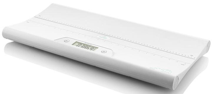 Immagine prodotto ETA Bilancia per bambini | 730690000 MIMI | Peso massimo (capacità) 20 kg | Precisione 5 g | Bianco (20 kg)