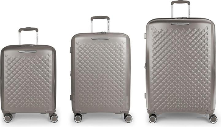 Produktbild Gabol Queens 4 Rollen Kofferset 3-teilig mit Dehnfalte (223 l, XL (ab 115l))