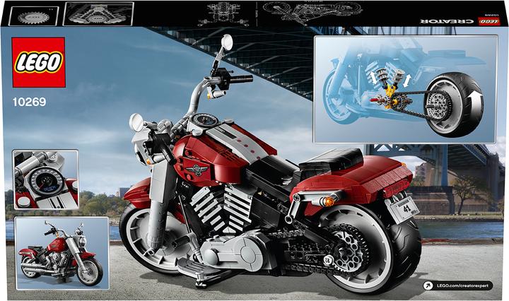 Actual product image LEGO Harley-Davidson Fat Boy (10269, LEGO Creator Expert)