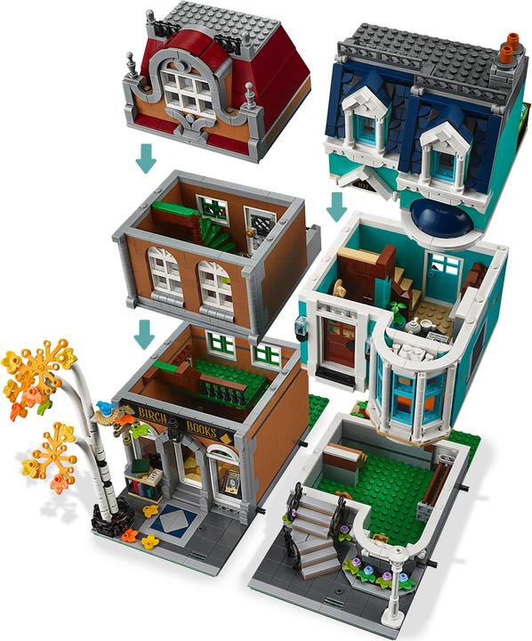 Produktbild LEGO Buchhandlung (10270, LEGO Creator Expert, LEGO Seltene Sets)