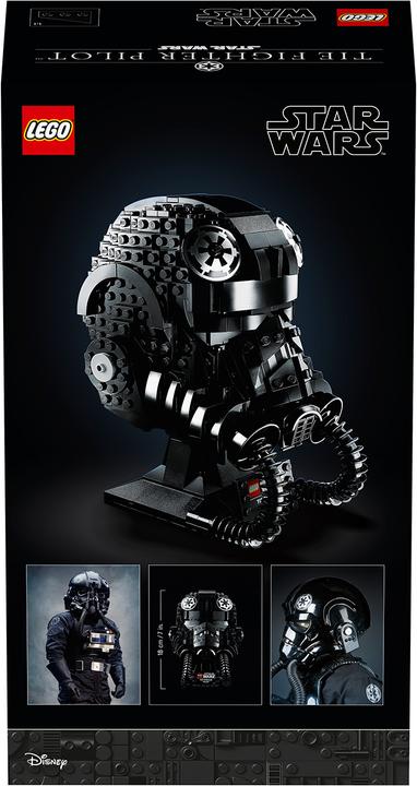 Immagine prodotto LEGO Casco da pilota di caccia TIE (75274, LEGO Star Wars)