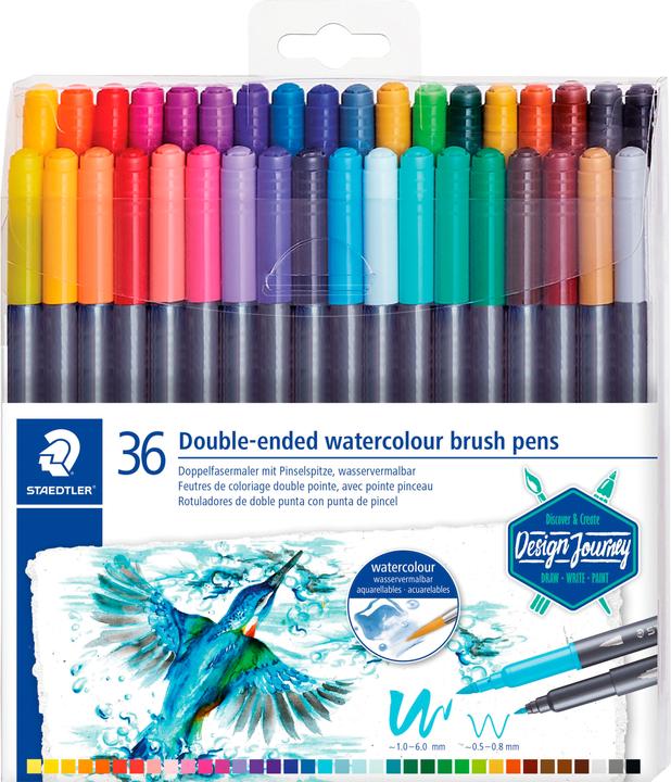 Produktbild Staedtler Fasermaler (Mehrfarbig, 36 x)