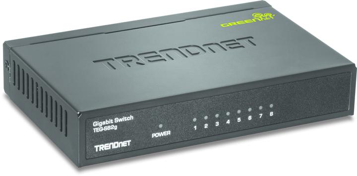 Actual product image Trendnet TEG-S82G GREENnet (8 Ports)