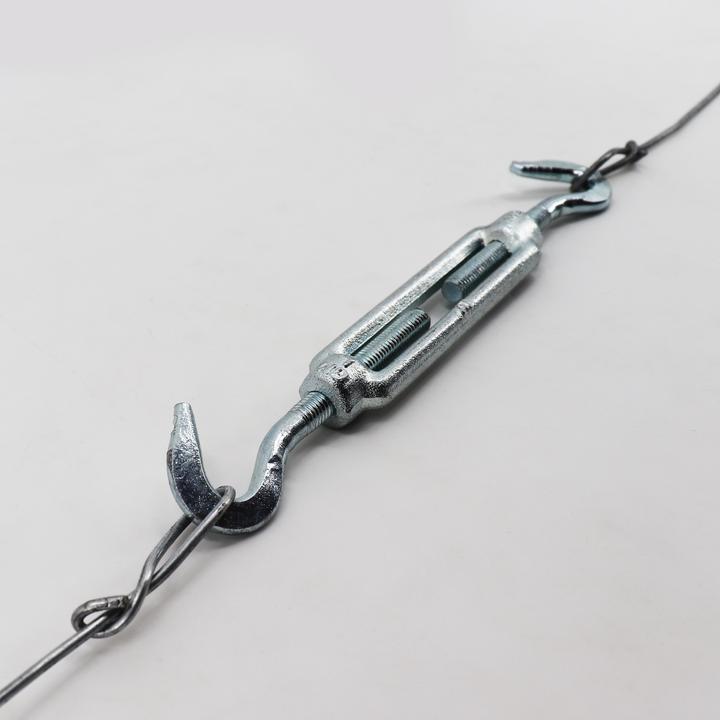Produktbild Aquagart 10 Seilspanner für Wildzaun Fostzaun Spannschloss Drahtspanner 2 Haken