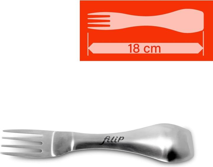 Immagine prodotto Filip & Friends Forchetta in acciaio inox filip® | Forchetta Cucchiaio con bordo pungente