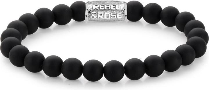 Image du produit Rebel & Rose Stones Only Mad Panther Bracelet (19 cm, Acier inoxydable)