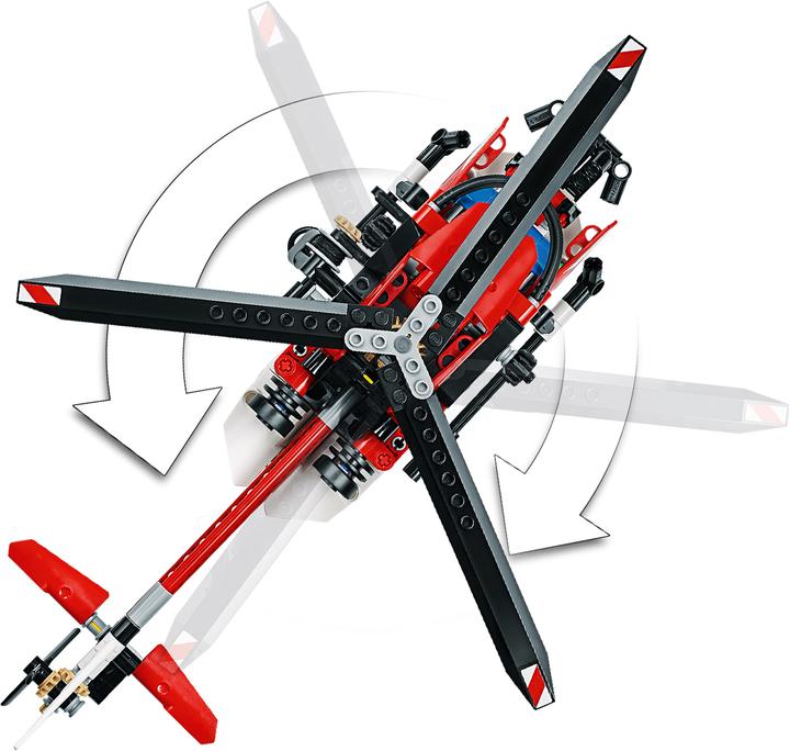 Produktbild LEGO Rettungshubschrauber (42092, LEGO Technic)