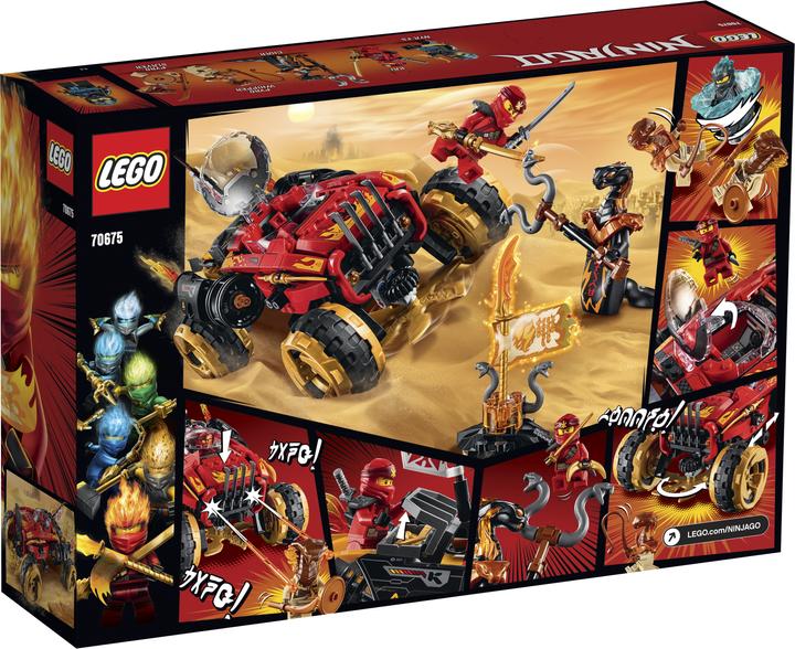 Actual product image LEGO Katana 4x4 (70675, LEGO Ninjago)