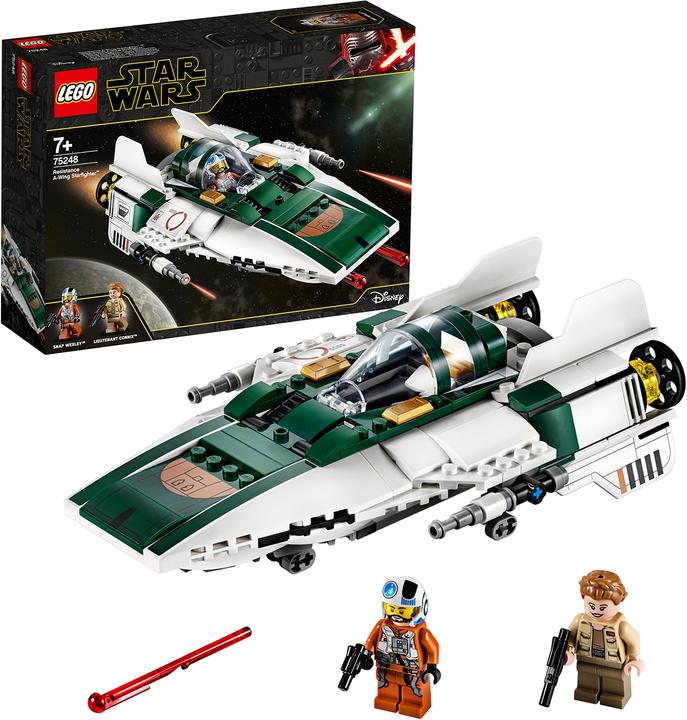 Actual product image LEGO Resistor A-Wing Starfighter (75248, LEGO Star Wars)