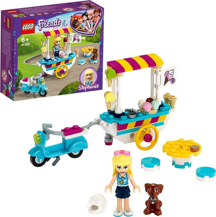 Image du produit LEGO Le chariot à glace mobile de Stéphanie (41389, LEGO Friends)