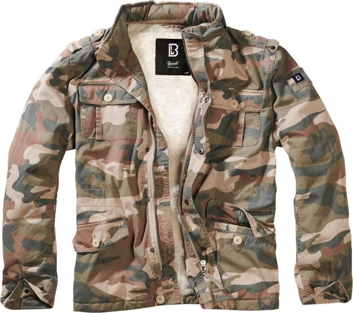 Actual product image Brandit Britannia winter outdoor jacket size 5XL colour light forest (5XL)
