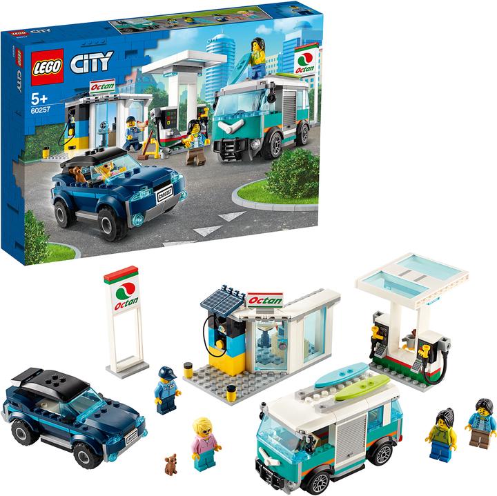 Immagine prodotto LEGO Stazione di riempimento (60257, LEGO City)