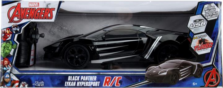 Actual product image Jada Marvel Black Panther RC Lycan 1:16