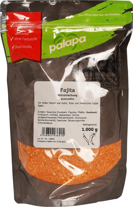 Produktbild Palapa Fajita Gewürz (1000 g)
