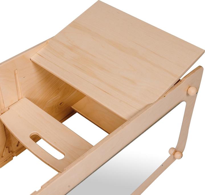 Produktbild Montessori Lernturm XXL + Brett/Rutsche