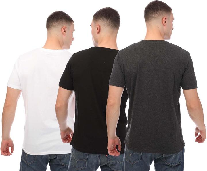 Actual product image Farah Mens Colney T-Shirt (Pack of 3) (S)