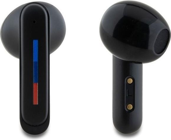 Actual product image BMW Bluetooth headphones BMBEMIATP20LOK TWS + docking station black/black Printed logos