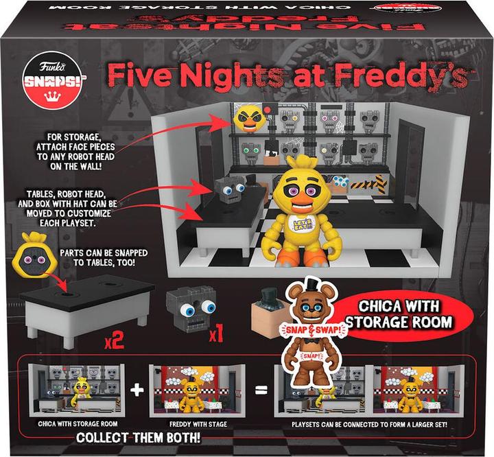 Image du produit Funko FNAF - Storage Room w/ Chica - Snap Playset