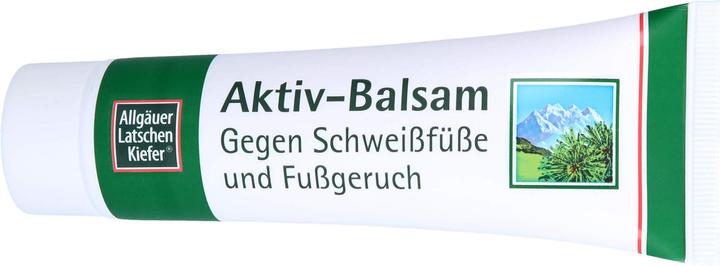 Actual product image Allgäuer Mountain pine active balm against sweaty feet and foot odour, 50 ml cream (Foot bath, 50 ml)