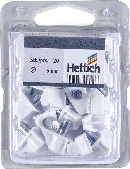 Hettich Tablarträger Ø 5 mm, Safety, weiss