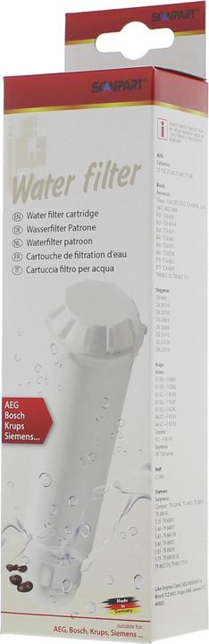 Immagine prodotto Scanpart Filtro acqua bianco per macchine da caffè NIVONA, AEG, Bosch, Krups, Siemens e Melitta