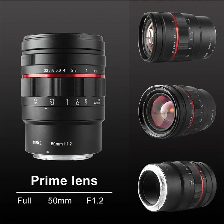 Produktbild Meike 50mm 1.2 L-Mount (Leica L, APS-C / DX)