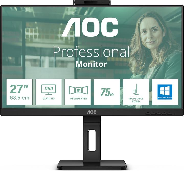 Actual product image AOC Q27P3CW (2560 x 1440 pixels, 27")