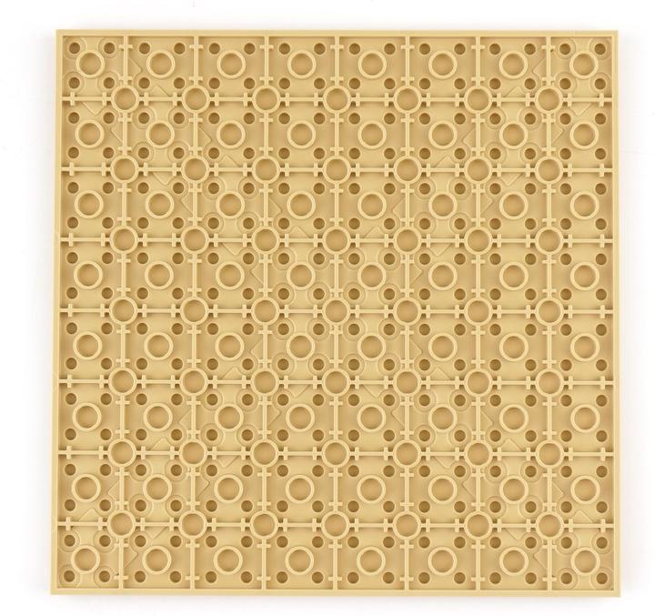 Produktbild LEGO 16x16 Bauplatte Beige - 2 Stück - Tan 91405 NEU (91405, LEGO Zubehör)