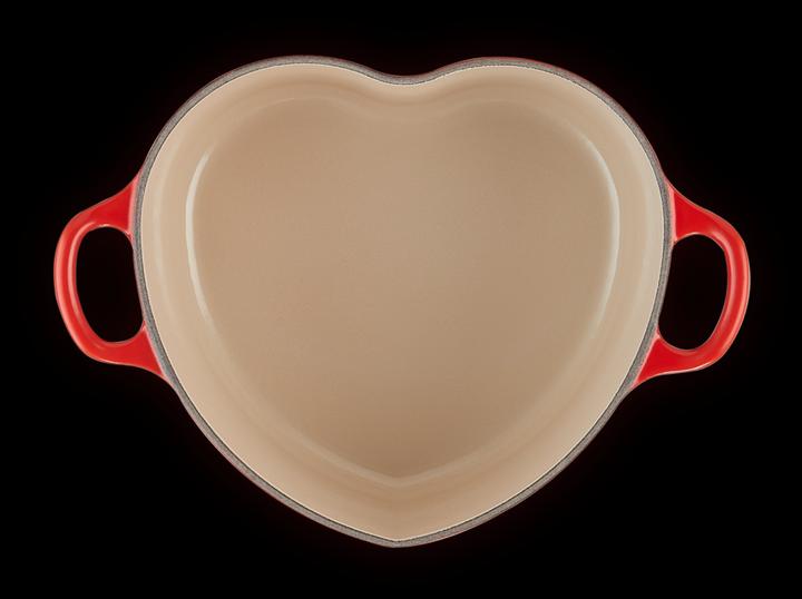 Actual product image Le Creuset Heart roaster with heart button (20 cm, Casserole + Stewpot, Cast iron)