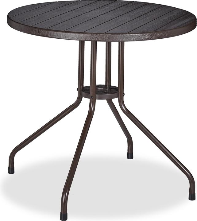 Actual product image Relaxdays garden table (80 cm)