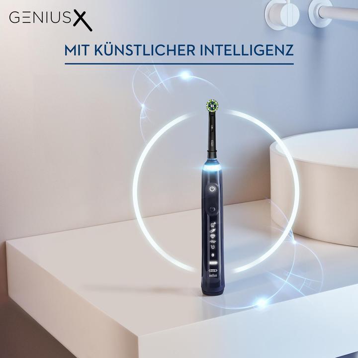 Image du produit Oral-B Brosse à dents électrique Genius X Black (Brosse à dents oscillo-rotative)