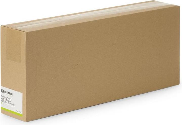 Produktbild Hendi Räuchermehl Sortiment 9 x 150 gram