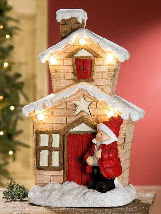 Produktbild Gilde LED-Winterhaus kleiner Junge