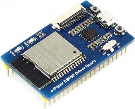 Image du produit WaveShare ESP32 Universal Raw e-Paper Driver Board WiFi Bluetooth