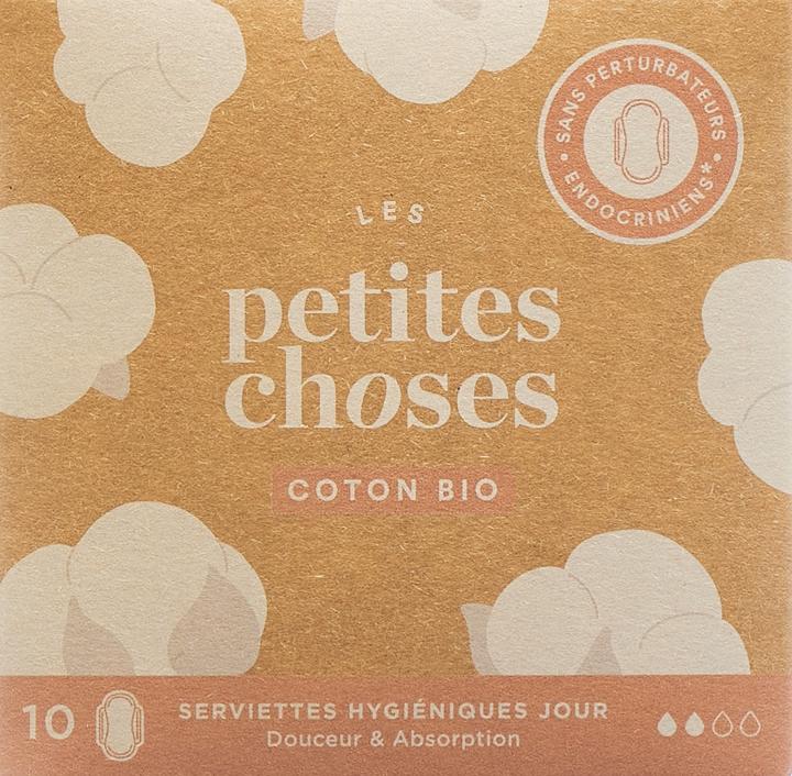 Produktbild Les Petites Choses Tag Coton Bio (10 x, Damenbinden)