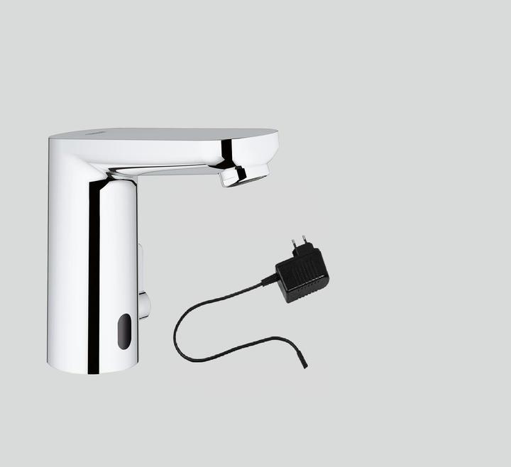 Actual product image Grohe Eurosmart CE infrared washbasin faucet with temperature control, mains operated