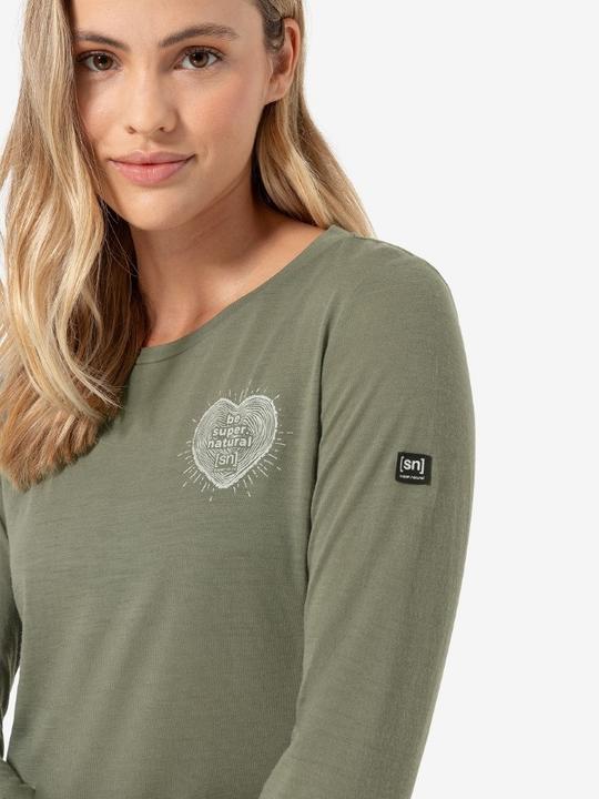 Image du produit Super Natural Femmes Little Heartwood L/S (XS)