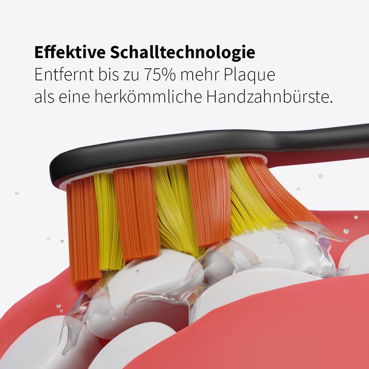 Immagine prodotto Zahnheld Spazzolino elettrico sonico + dentifricio sbiancante Natural White (Spazzolino sonico)